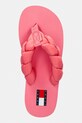 Tommy Jeans σαγιονάρες δίχαλο Γυναικεία BRAIDED THONG BEACH SANDAL ροζ EN0EN02877