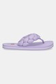 Šľapky Tommy Jeans BRAIDED THONG BEACH SANDAL EN0EN02877 fialová AW25