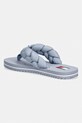 Obuv Tommy Jeans šľapky dámske BRAIDED THONG BEACH SANDAL EN0EN02877 modrá