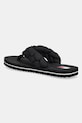 Cipők Tommy Jeans flip-flop BRAIDED THONG BEACH SANDAL EN0EN02877 fekete