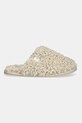 Παντόφλες Calvin Klein CLOSE SLIPPER FUR YW0YW01975 μπεζ AW25