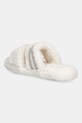 Obuwie Tommy Hilfiger kapcie HILFIGER FUR SLIPPER FW0FW08854 beżowy