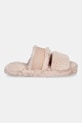 Tommy Hilfiger kapcie HILFIGER FUR SLIPPER FW0FW08854 pomarańczowy AW25