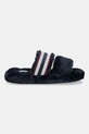 Tommy Hilfiger kapcie HILFIGER FUR SLIPPER FW0FW08854 granatowy AW25