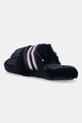 Obuwie Tommy Hilfiger kapcie HILFIGER FUR SLIPPER FW0FW08854 granatowy