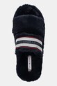 Tommy Hilfiger kapcie HILFIGER FUR SLIPPER granatowy FW0FW08854