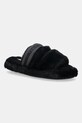 Tommy Hilfiger kapcie HILFIGER FUR SLIPPER czarny FW0FW08854