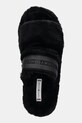 Tommy Hilfiger kapcie HILFIGER FUR SLIPPER czarny FW0FW08854