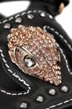 Kurt Geiger London klapki skórzane Eagle Stud Cut Out Sdl czarny 4734209139.BLKOTHER