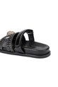 Kurt Geiger London klapki skórzane Eagle Stud Cut Out Sdl 4734209139.BLKOTHER czarny