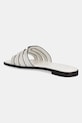 Obuwie Tory Burch klapki skórzane Ines Cage Slide 158616.101 biały