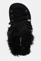 Naked Wolfe pantofole in camoscio Harlow nero Harlow.Black