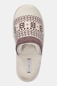 Tommy Hilfiger kapcie TH GRAPHIC HOUSE SHOE TRIAL beżowy FW0FW09062