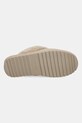 Δερμάτινες παντόφλες Tommy Hilfiger TH SHEARLING HOUSE SHOE FW0FW09063 μπεζ