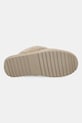 Tommy Hilfiger kapcie skórzane TH SHEARLING HOUSE SHOE FW0FW09063 beżowy