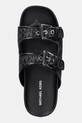 Παντόφλες MICHAEL Michael Kors Byers μαύρο 40T5BYFS1D.001