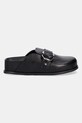 MICHAEL Michael Kors papuci de piele Jaden 40T5JDFP1L.001 negru AW25