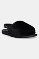 Versace Jeans Couture klapki tekstylny czarny 79VA3SQ6.ZS359.899