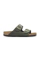 Kožené pantofle Birkenstock Arizona plochý zelená 1027948