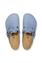 Birkenstock klapki zamszowe Boston niebieski 1028239