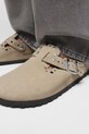 Велурени чехли Birkenstock Boston Rivet 1030418
