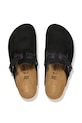 Încălțăminte Birkenstock papuci din piele Boston Braided 1030497 negru