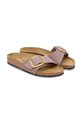 Obuwie Birkenstock klapki Madrid Big Buckle LENB Faded Purple 1030517 fioletowy