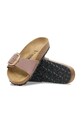 Birkenstock klapki Madrid Big Buckle LENB Faded Purple 1030517 fioletowy