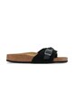 Semišové pantofle Birkenstock Oita Braided semišová kůže černá 1030549