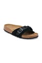 Semišové pantofle Birkenstock Oita Braided 1030549 černá AW25