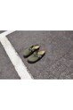 Birkenstock klapki zamszowe Boston Braided zielony 1030599