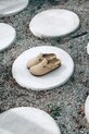 Birkenstock klapki zamszowe Boston 1030855 beżowy