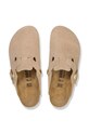 Obuwie Birkenstock klapki zamszowe Boston 1030855 beżowy