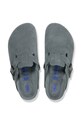 Obuwie Birkenstock klapki zamszowe Boston 1030874 szary