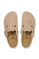 Obuwie Birkenstock klapki zamszowe Boston 1030883 beżowy