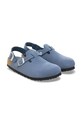 Boty Nubukové pantofle Birkenstock Tokio HEX 1030478 modrá