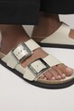 Birkenstock klapki skórzane Arizona Droplet Buckle 1030326