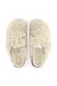 Birkenstock papuci de casă Boston Big Buckle Teddy 1025664 bej