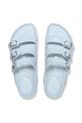 Încălțăminte Birkenstock papuci de piele Florida EXQ D-Buckle 1030950 albastru