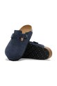 Birkenstock klapki zamszowe Boston 1030902 granatowy