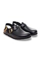 Obuwie Birkenstock klapki skórzane Tokio HEX 1030819 czarny