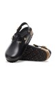 Birkenstock klapki skórzane Tokio HEX 1030819 czarny