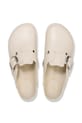 Birkenstock leather sliders Boston HEX beige 1030905