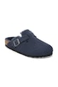 Kućne papuče od brušene kože Birkenstock Boston Shearling 1030701 mornarsko plava AW25