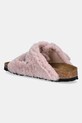 Obuwie Birkenstock kapcie wełniane Arizona Shearling Upper 1030274 różowy