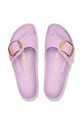 Birkenstock papuci de piele Madrid Big Buckle violet 1030296.Crocus