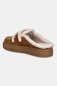Obutev Copati iz semiša Inuikii Mule Wool 1004.017.0011.150 rjava