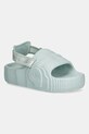 adidas Originals klapki Adilette 22 Xlg W tekstylny turkusowy JQ3274