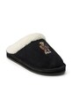 Polo Ralph Lauren kapcie zamszowe Kayleigh Scf czarny 842P03594002.001