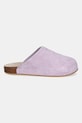 Semišové šľapky adidas Originals Adimule JP8732 fialová AW25